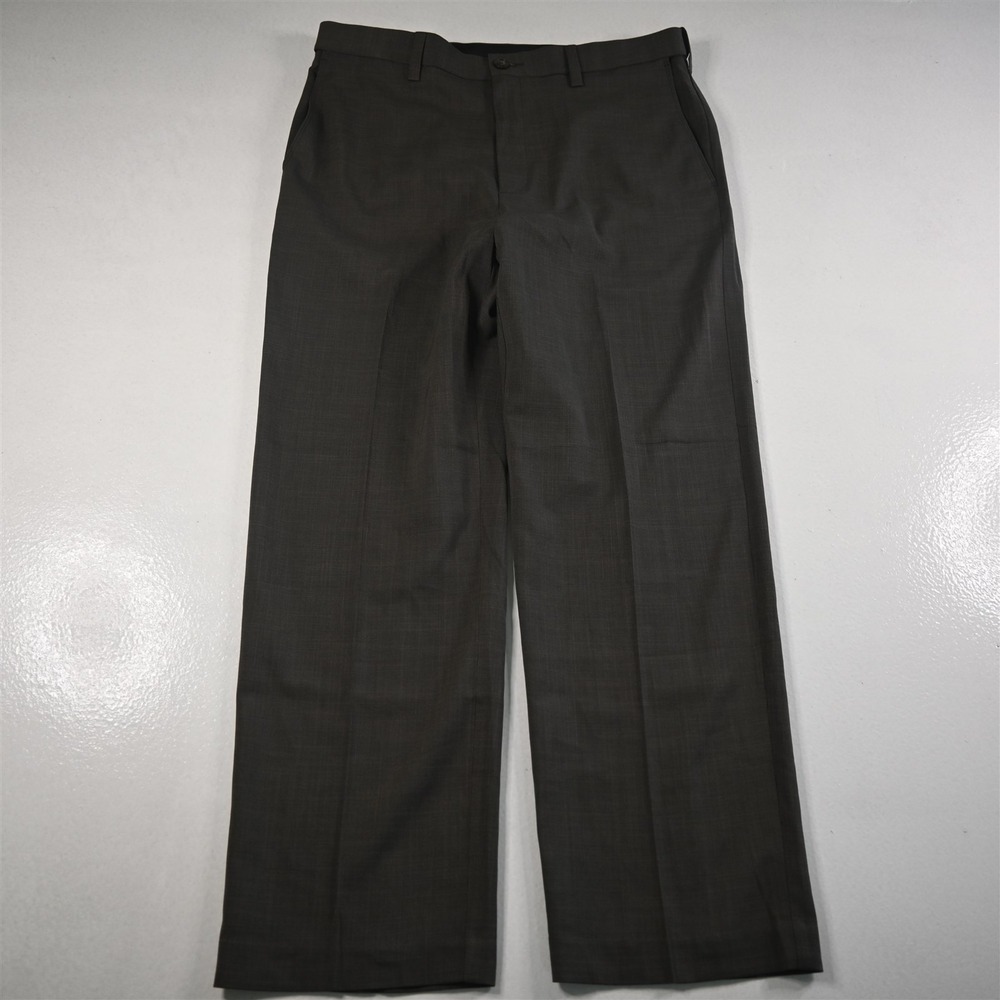NEW Savane 34x30 Brown‎ Birdseye Stretch Performance Mens Pants
